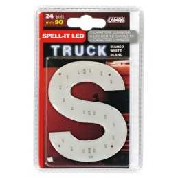 Spell-It Led 90 mm 24V - Bianco - S