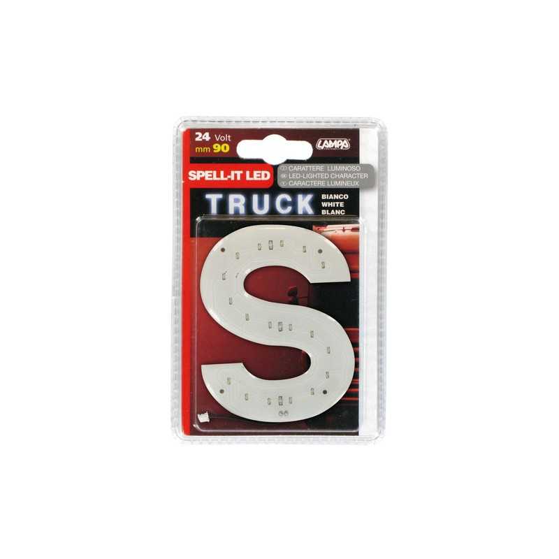Spell-It Led 90 mm 24V - Bianco - S