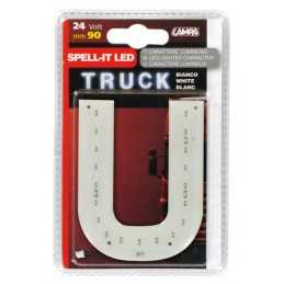 Spell-It Led 90 mm 24V - Bianco - U