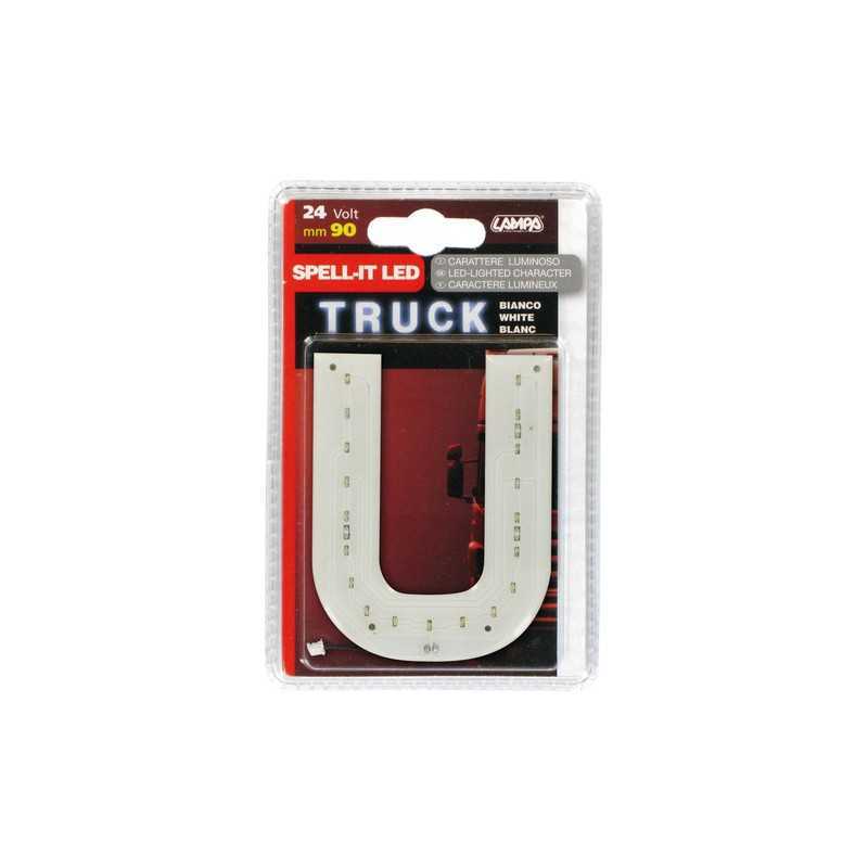 Spell-It Led 90 mm 24V - Bianco - U