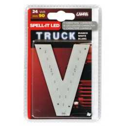 Spell-It Led 90 mm 24V - Bianco - V