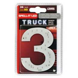 Spell-It Led 90 mm 24V - Bianco - 3