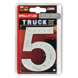 Spell-It Led 90 mm 24V - Bianco - 5