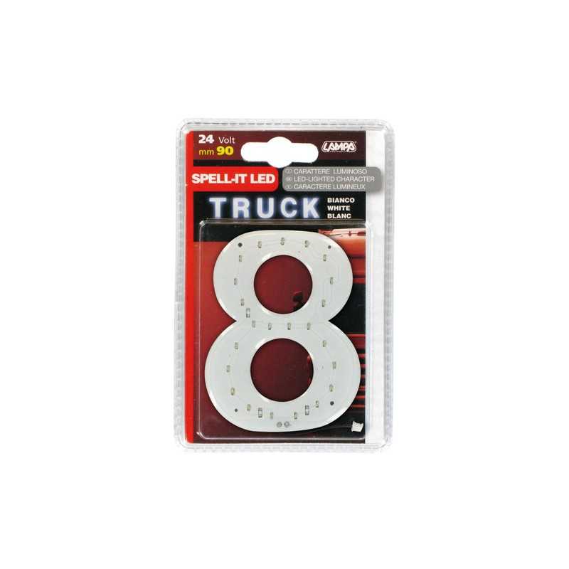 Spell-It Led 90 mm 24V - Bianco - 8