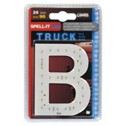 Spell-It Led 90 mm 24V - Blu - B