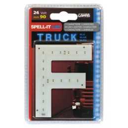 Spell-It Led 90 mm 24V - Blu - F
