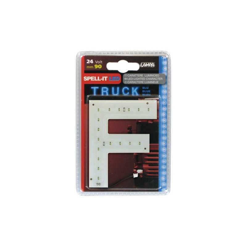 Spell-It Led 90 mm 24V - Blu - F