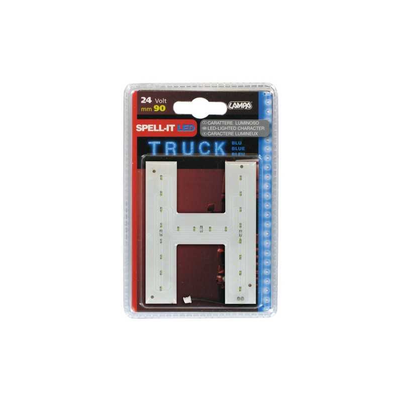 Spell-It Led 90 mm 24V - Blu - H