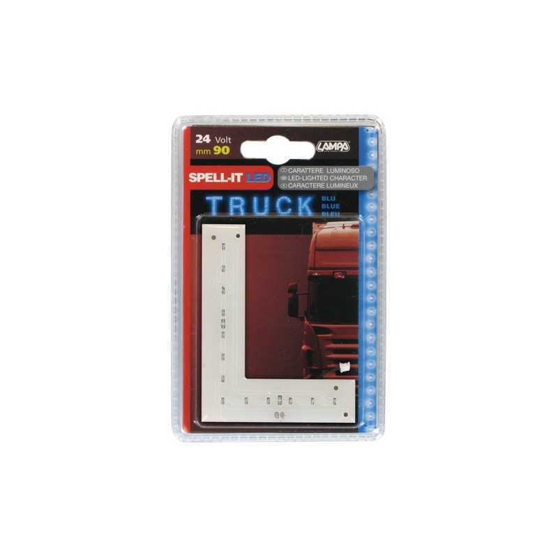 Spell-It Led 90 mm 24V - Blu - L