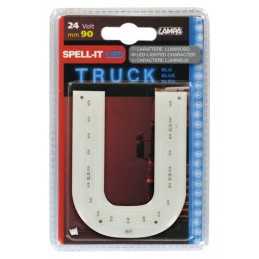 Spell-It Led 90 mm 24V - Blu - U