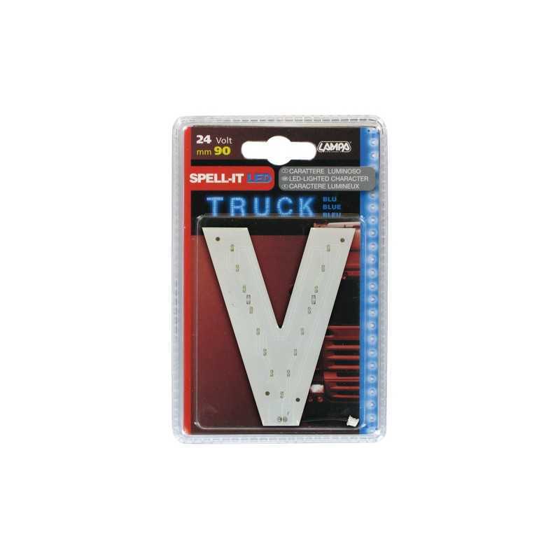 Spell-It Led 90 mm 24V - Blu - V