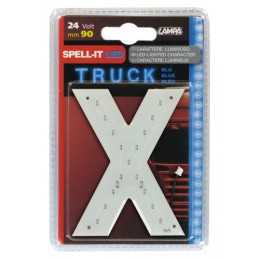 Spell-It Led 90 mm 24V - Blu - X