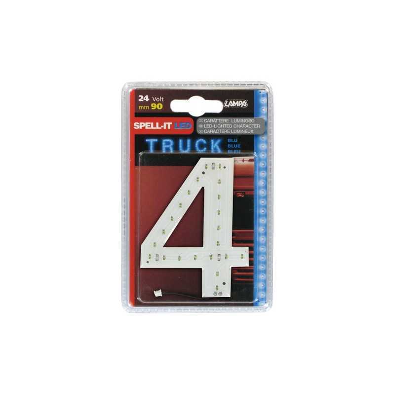 Spell-It Led 90 mm 24V - Blu - 4