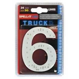 Spell-It Led 90 mm 24V - Blu - 6
