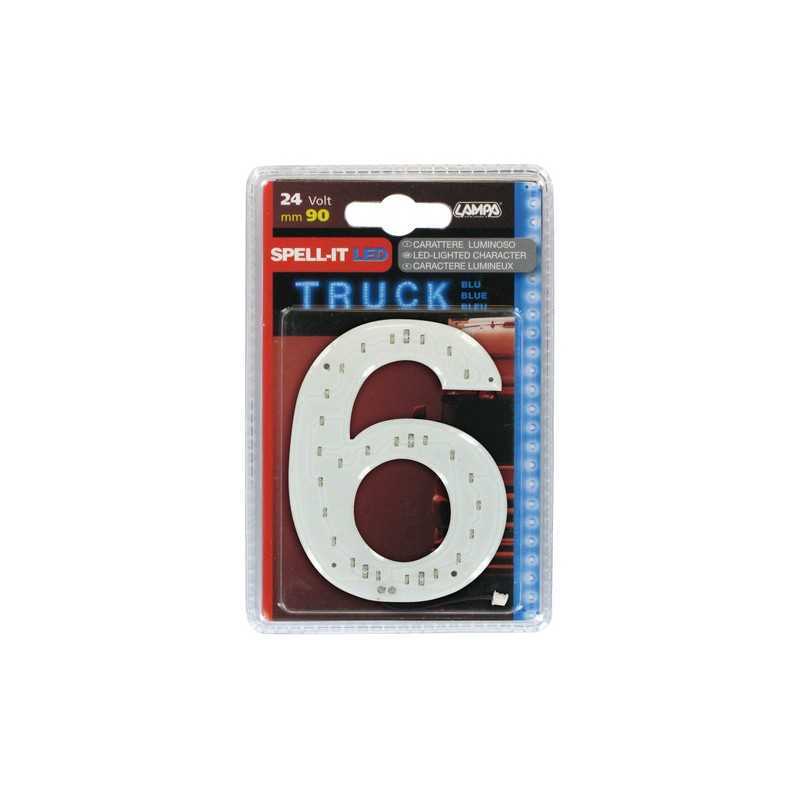 Spell-It Led 90 mm 24V - Blu - 6