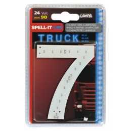 Spell-It Led 90 mm 24V - Blu - 7