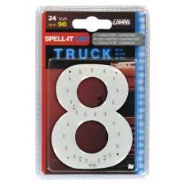 Spell-It Led 90 mm 24V - Blu - 8