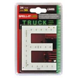 Spell-It Led 90 mm 24V - Verde - E