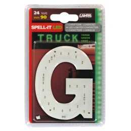 Spell-It Led 90 mm 24V - Verde - G