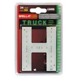 Spell-It Led 90 mm 24V - Verde - H