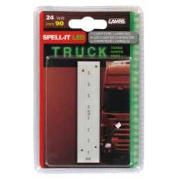 Spell-It Led 90 mm 24V - Verde - I