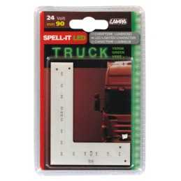 Spell-It Led 90 mm 24V - Verde - L