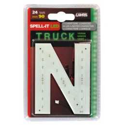 Spell-It Led 90 mm 24V - Verde - N