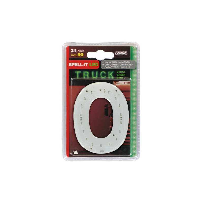 Spell-It Led 90 mm 24V - Verde - O