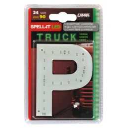 Spell-It Led 90 mm 24V - Verde - P