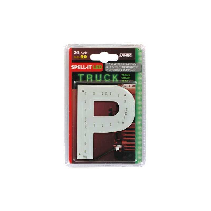 Spell-It Led 90 mm 24V - Verde - P