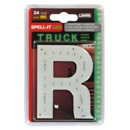 Spell-It Led 90 mm 24V - Verde - R