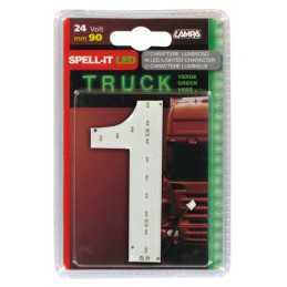 Spell-It Led 90 mm 24V - Verde - 1