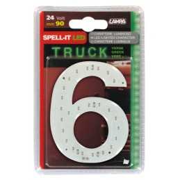 Spell-It Led 90 mm 24V - Verde - 6