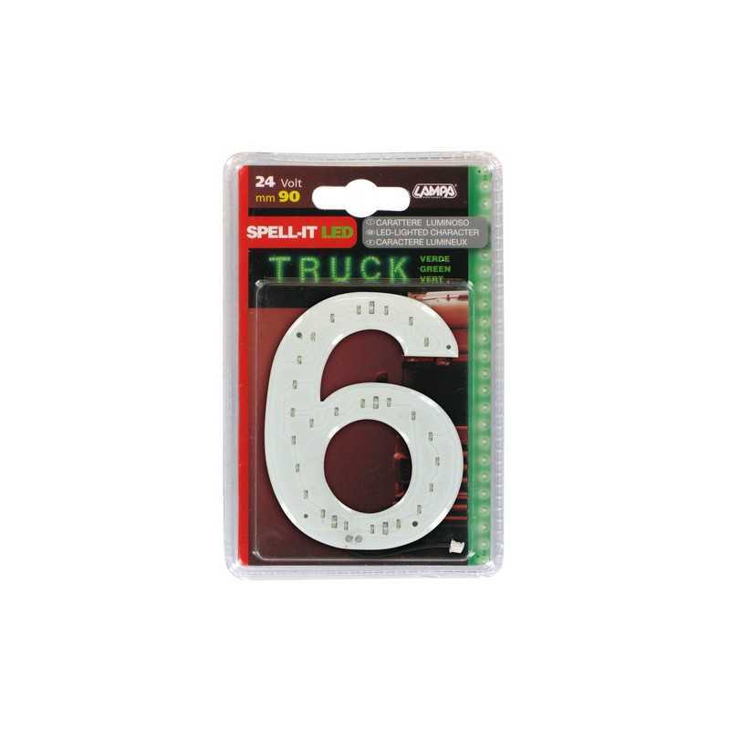 Spell-It Led 90 mm 24V - Verde - 6