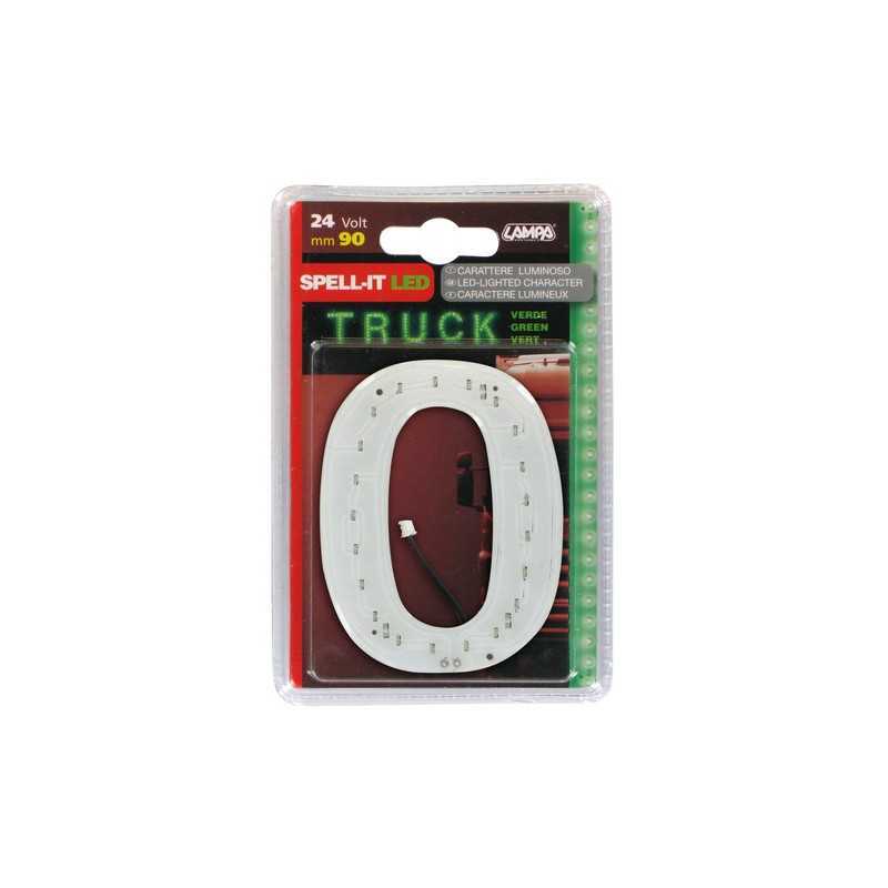 Spell-It Led 90 mm 24V - Verde - 0