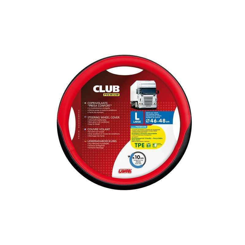 Club coprivolante presa confort in TPE - L - 46 48 cm - Rosso