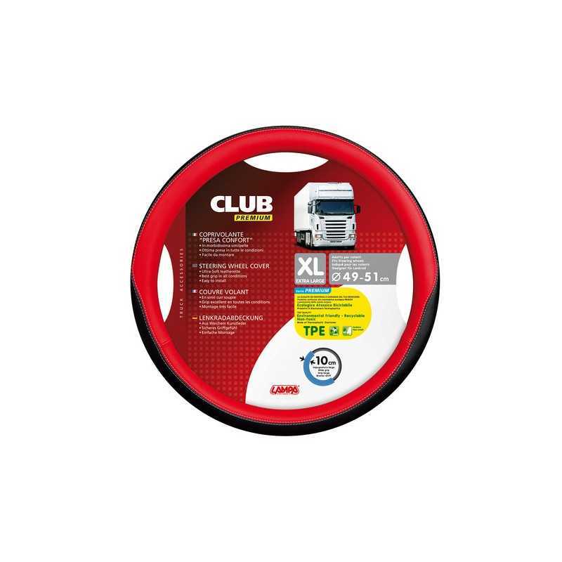Club coprivolante presa confort in TPE - XL - 49 51 cm - Rosso