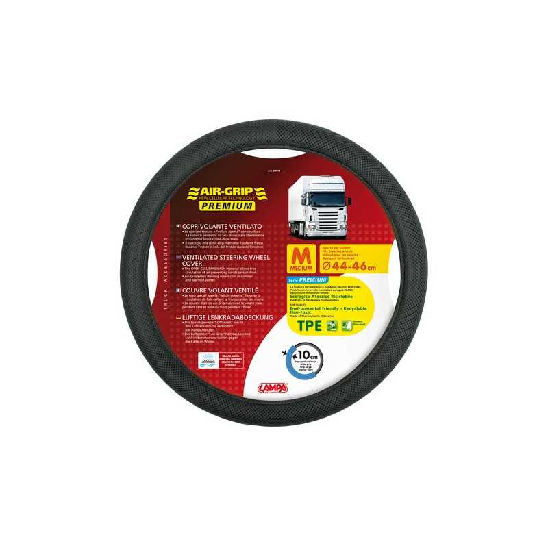 Air-Grip coprivolante ventilato in TPE - M - 44 46 cm