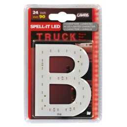 Spell-It Led 90 mm 24V - Rosso - B