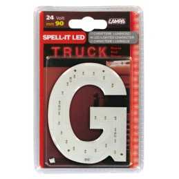 Spell-It Led 90 mm 24V - Rosso - G
