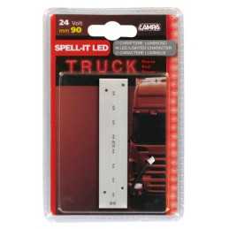Spell-It Led 90 mm 24V - Rosso - I
