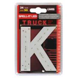 Spell-It Led 90 mm 24V - Rosso - K