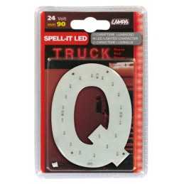 Spell-It Led 90 mm 24V - Rosso - Q