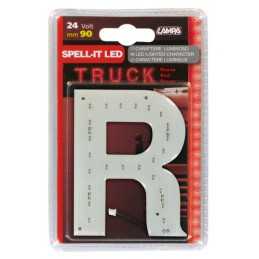 Spell-It Led 90 mm 24V - Rosso - R