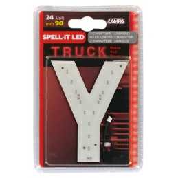 Spell-It Led 90 mm 24V - Rosso - Y