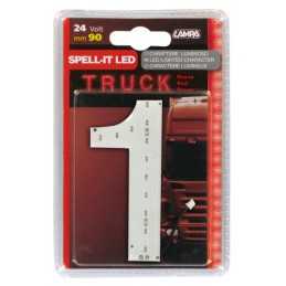 Spell-It Led 90 mm 24V - Rosso - 1