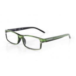 Caravaggio  occhiali da lettura - Ricarica singola gradazione - +3.5 - Verde Nero