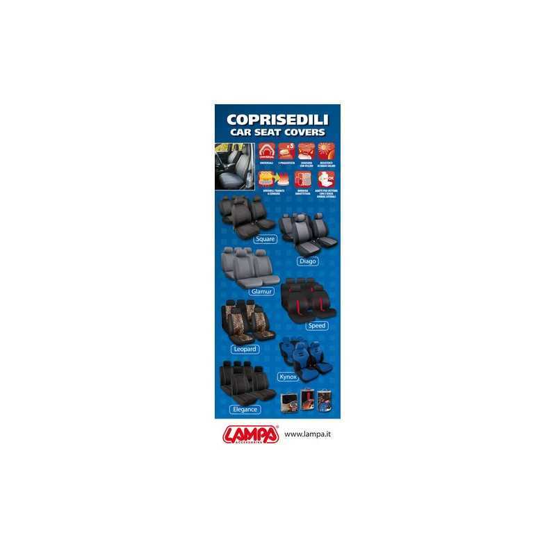 Poster cm 58x160 Coprisedili