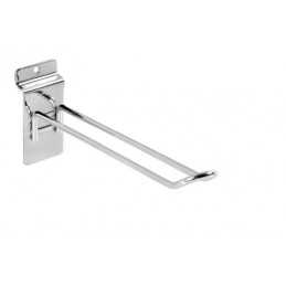 Gancio sicurezza cromato - 15 cm