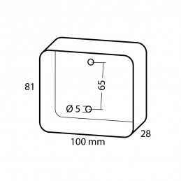 Faro retronebbia a Led 12 24V